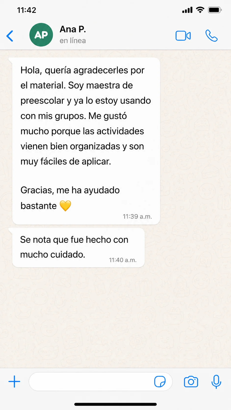 Testimonio de Ana P.